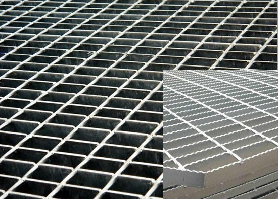 Hot dipped Galvanized Expanded Steel Grating Walkway Panels